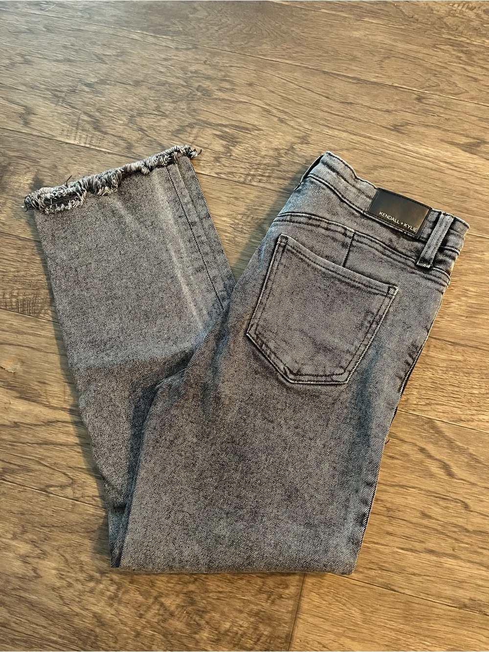 Kendall + Kylie The Icon High Rise Grey Wash Jeans